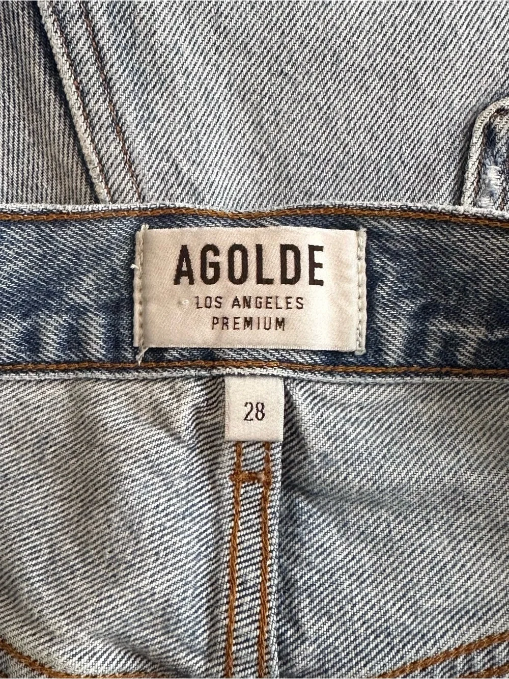 Agolde high rise